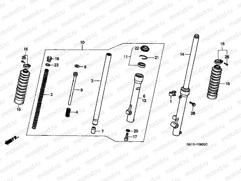 F-5 FRONT FORK