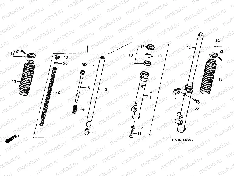 F-5 FRONT FORK