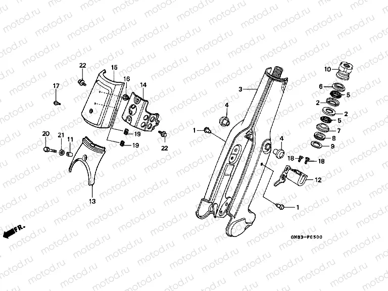 F-5 FRONT FORK