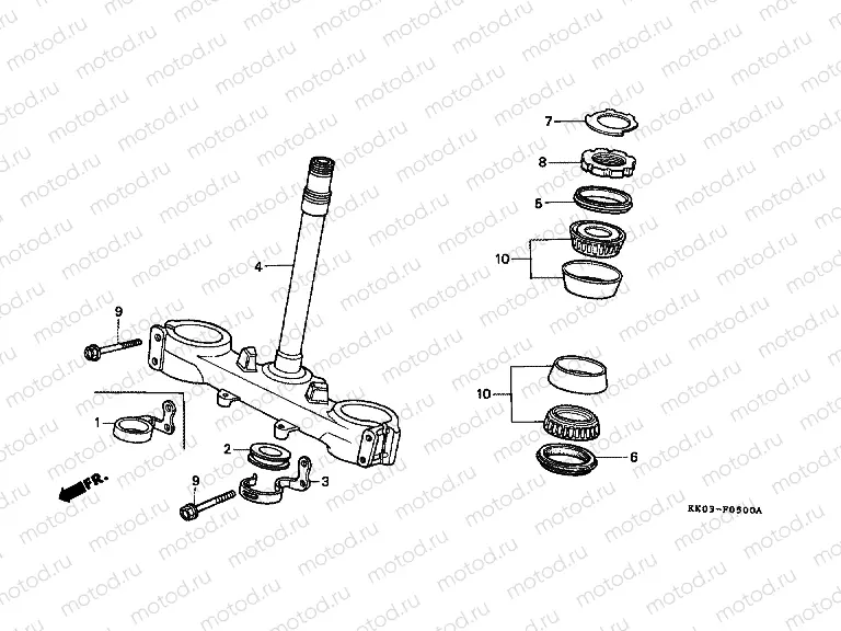 F-5 STEERING WHEEL (1)