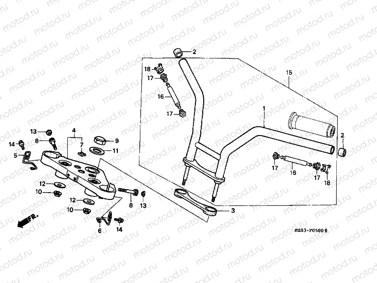 F-5 TIE ROD TUBE (1)