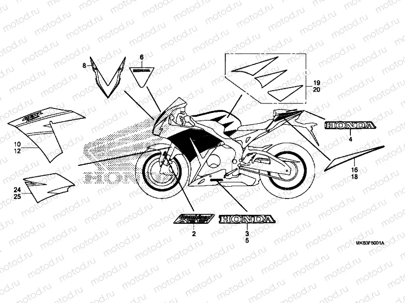 F-50-1 MARK/STRIPE (NH196)