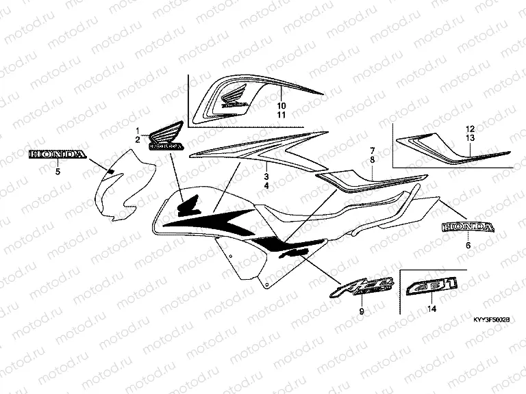 F-50-2 SIGN / STRIP (3)