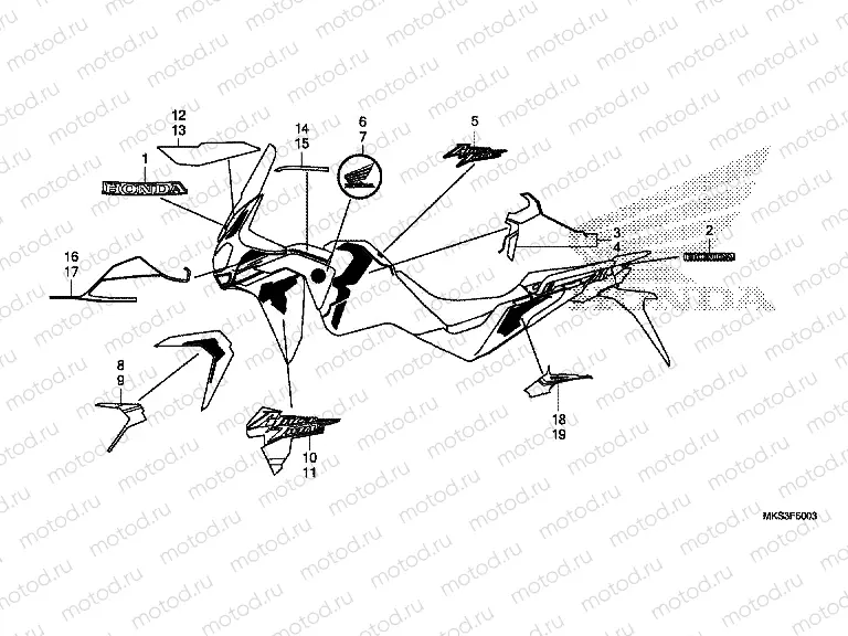 F-50-3 DECALS FOR NHB53H