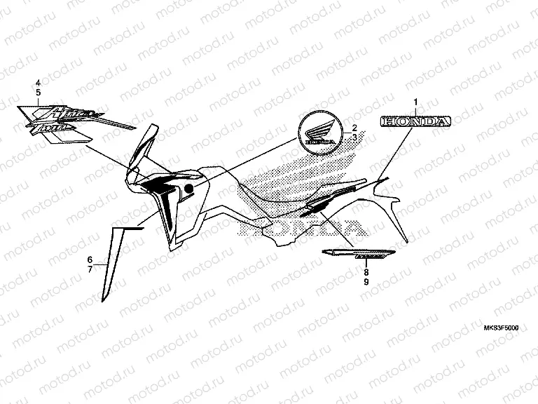 F-50 DECALS FOR NHA86