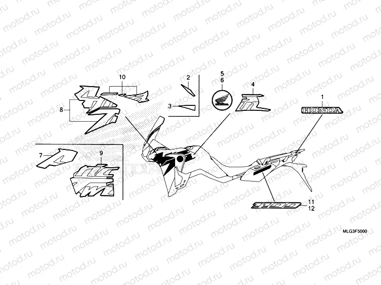 F-50 MARK & STRIPE NHA86