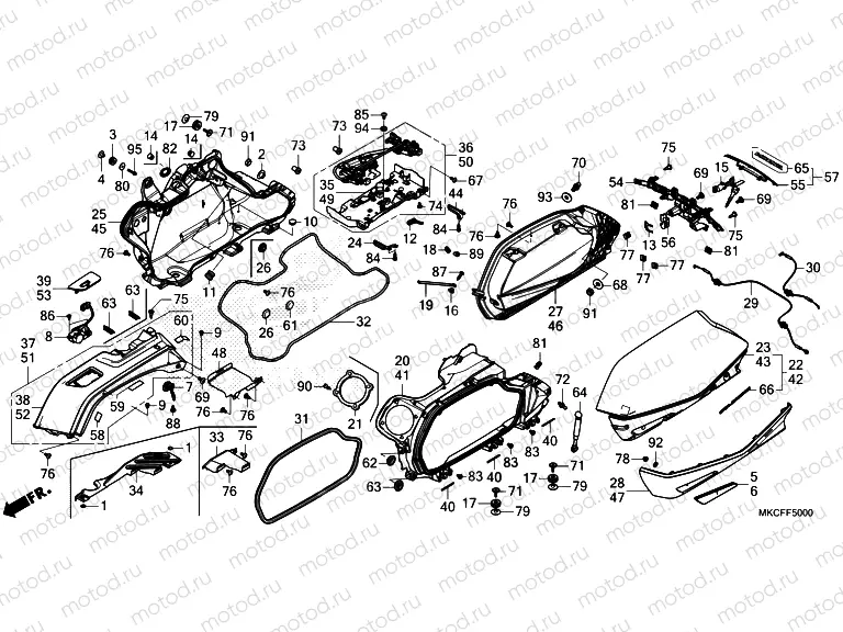 F-50 SADDLEBAG