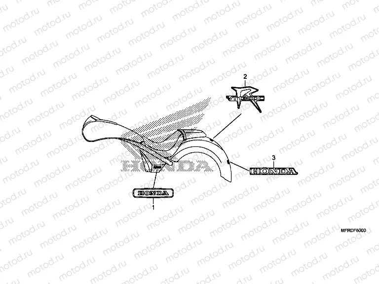 F-50 SIGN / LOGO (VT1300CR)