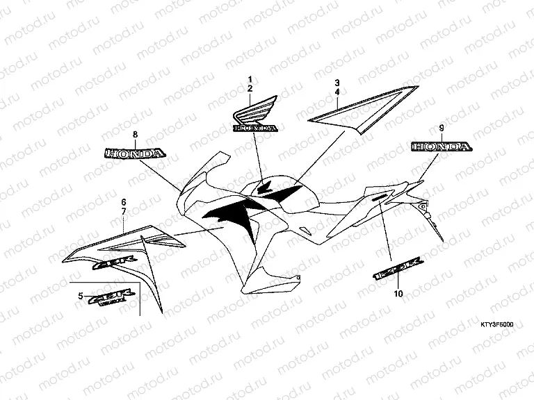 F-50 SIGN / STRIP (1)