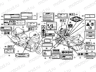 F-51-2 CAUTION LABEL (3)