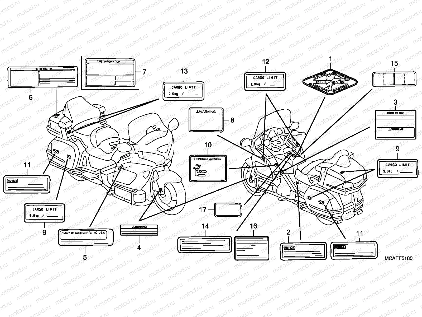 F-51 CAUTION LABEL(GL18009)(GL 1800A-BR/KO/SI)