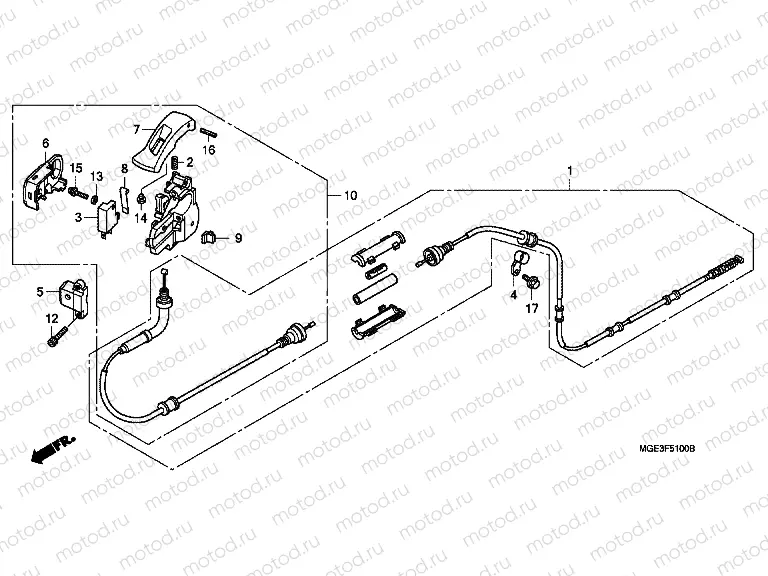 F-51 PARKING BRAKE