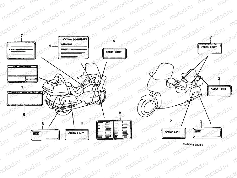 F-55 WARNING LABEL (1)