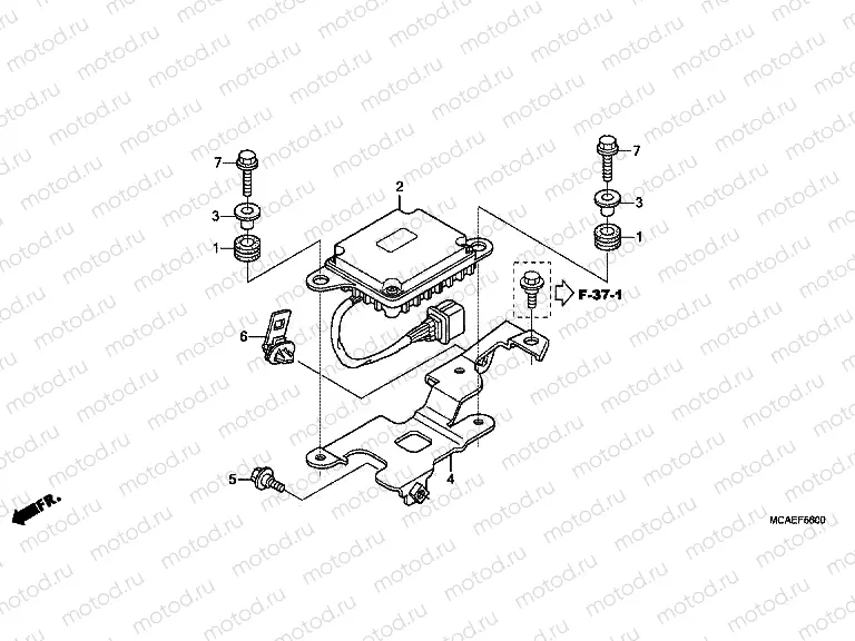 F-56 TPMS RECEIVER UNIT