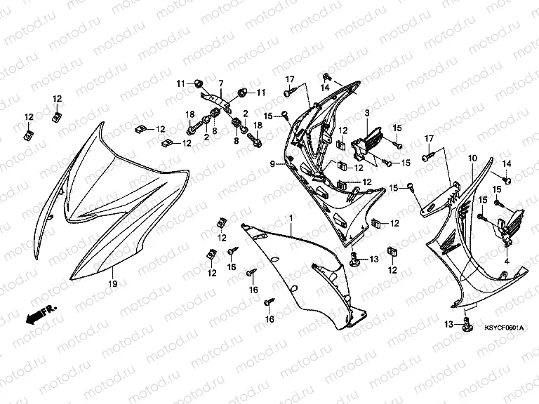 F-6-1 FRONT COVER (SC125A)