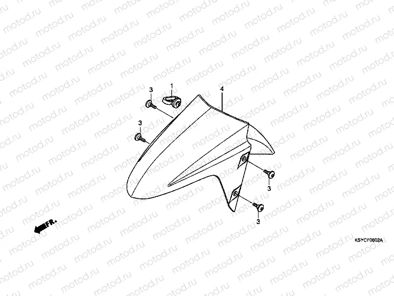 F-6-2 FRONT FENDER