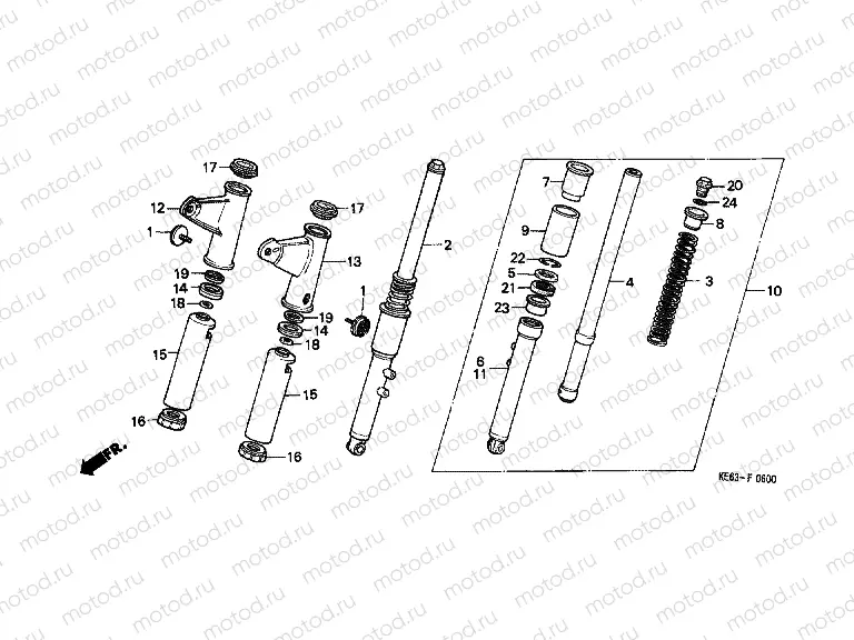 F-6 FRONT FORK (1)