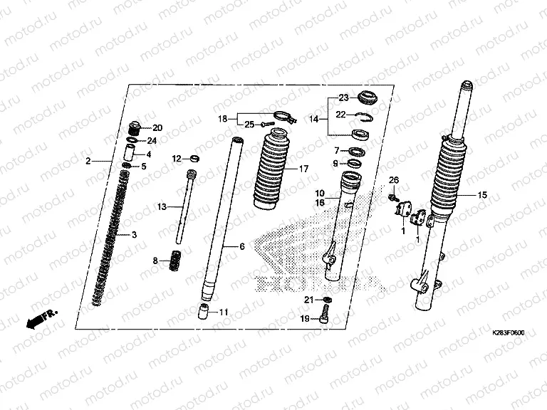 F-6 FRONT FORK