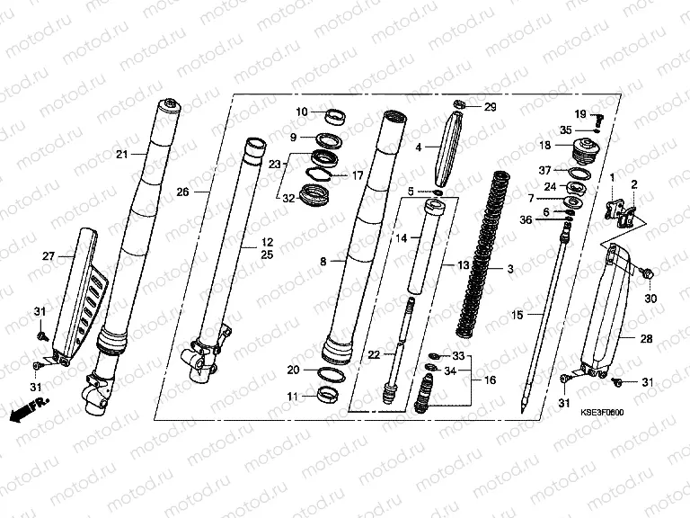 F-6 FRONT FORK