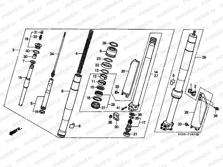F-6 FRONT FORK