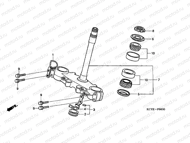 F-6 STEERING WHEEL