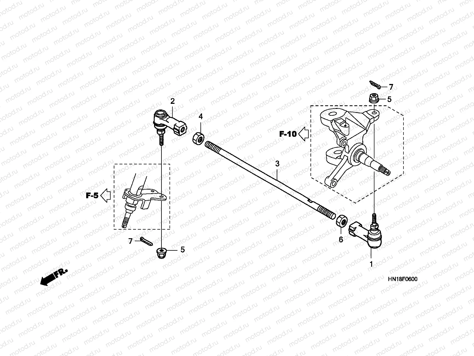 F-6 TIE ROD