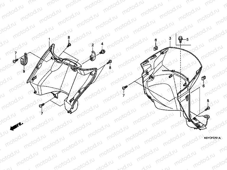 F-7-1 INNER BOX (SC125A)