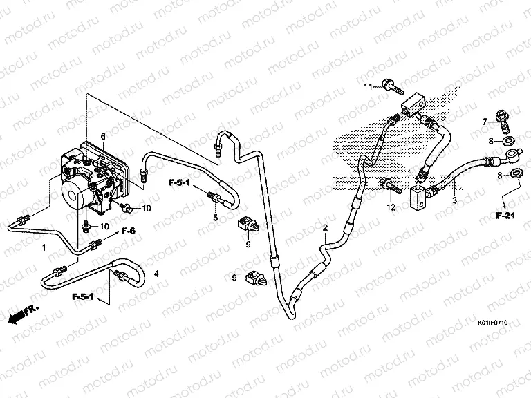 F-7-10 ABS MODULATOR