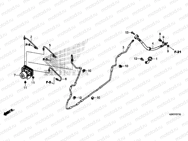 F-7-10 ABS MODULATOR