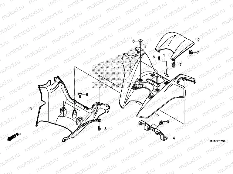F-7-10 HANDLE COVER