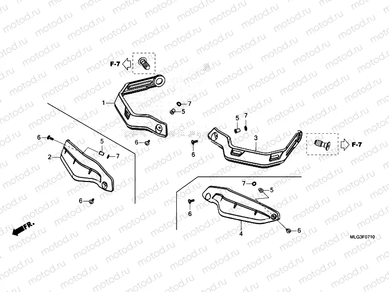 F-7-10 KNUCKLE GUARD