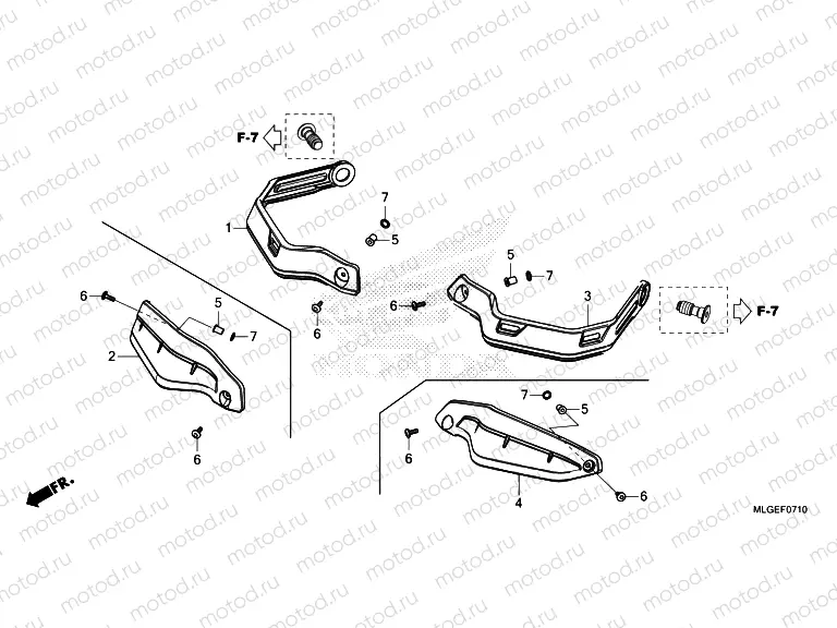 F-7-10 KNUCKLE GUARD
