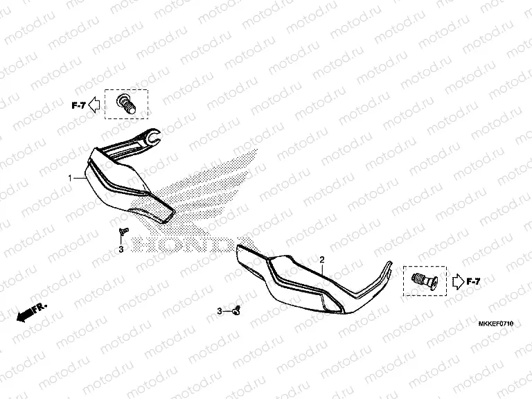 F-7-10 KNUCKLE GUARD