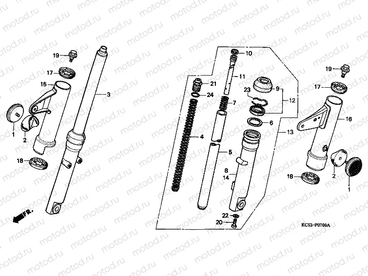 F-7 FRONT FORK (1)