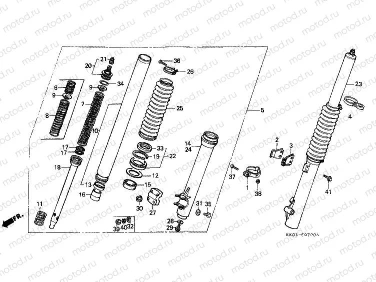 F-7 FRONT FORK