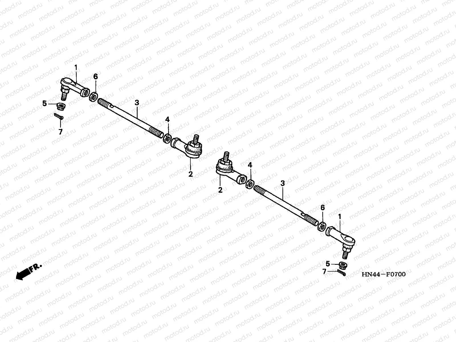 F-7 TIE ROD