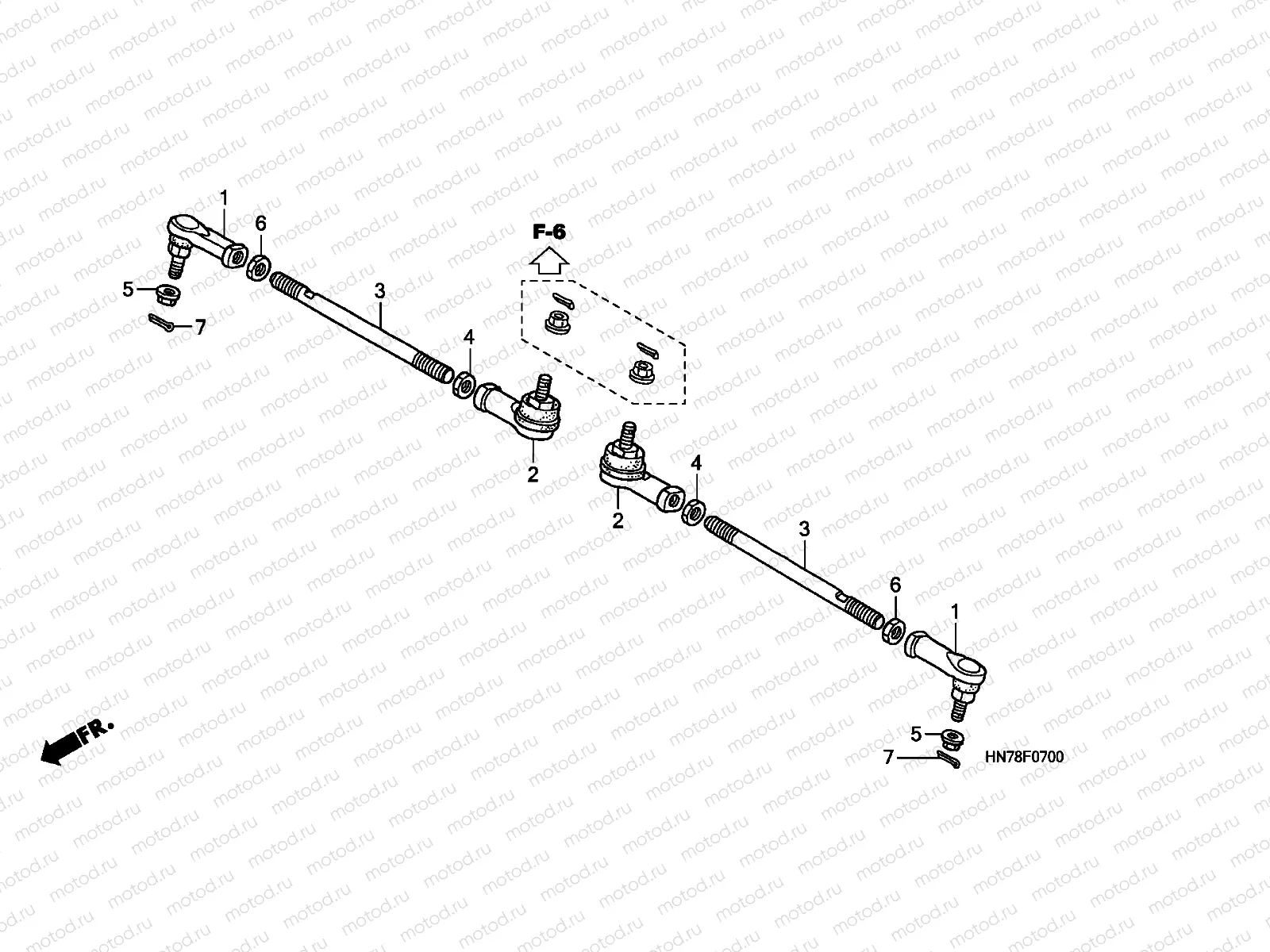 F-7 TIE ROD