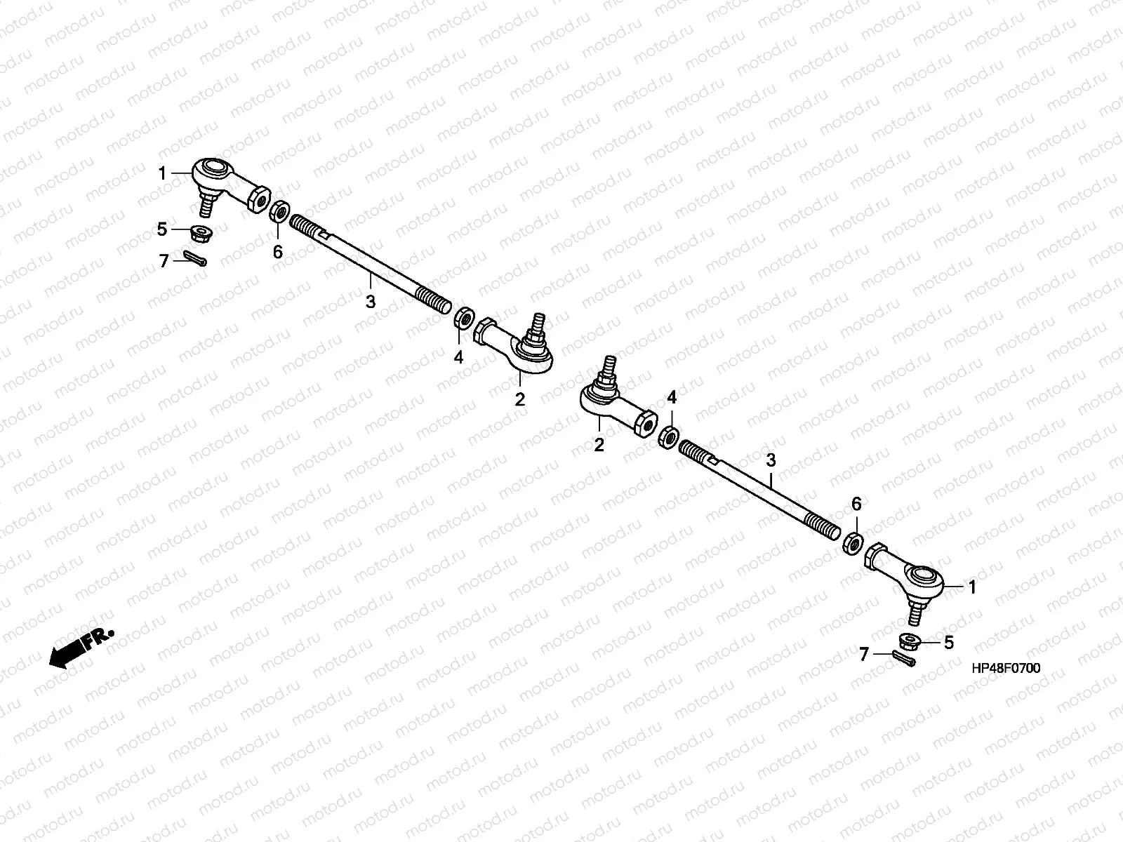 F-7 TIE ROD