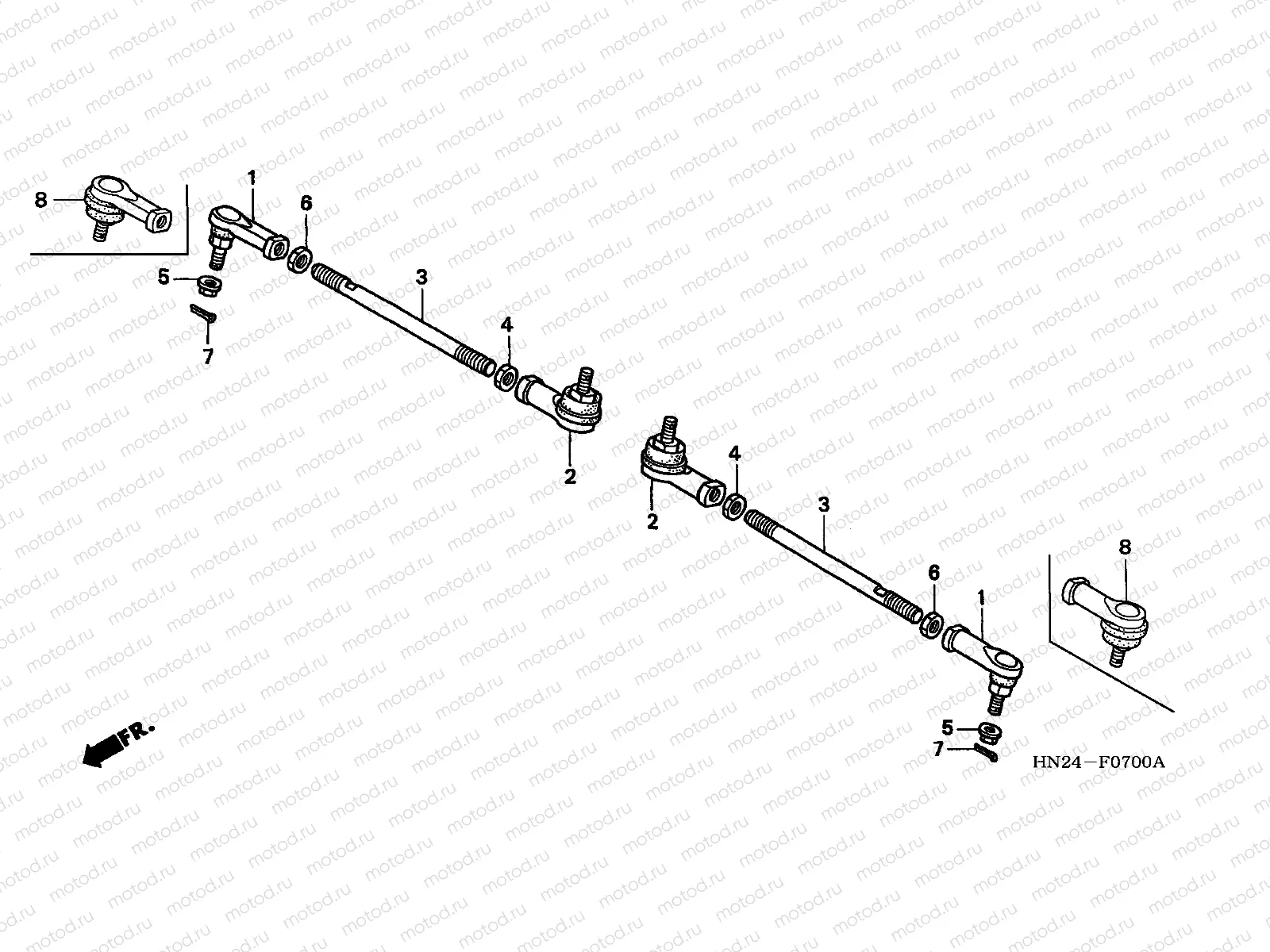 F-7 TIE ROD