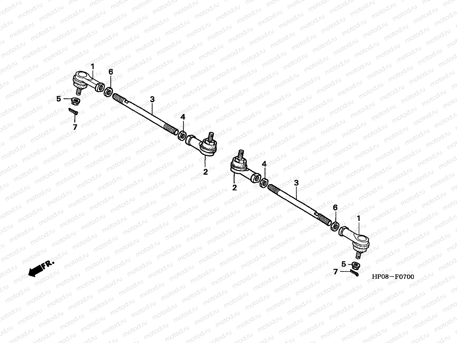F-7 TIE ROD