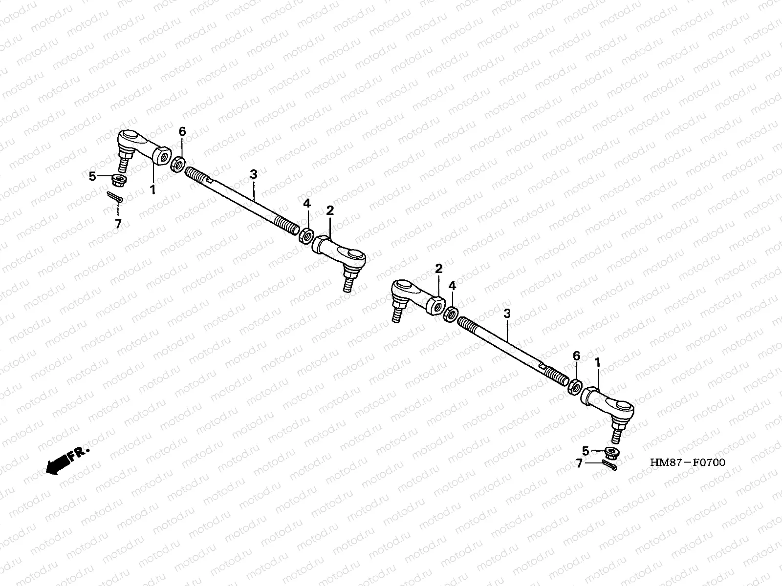 F-7 TIE ROD