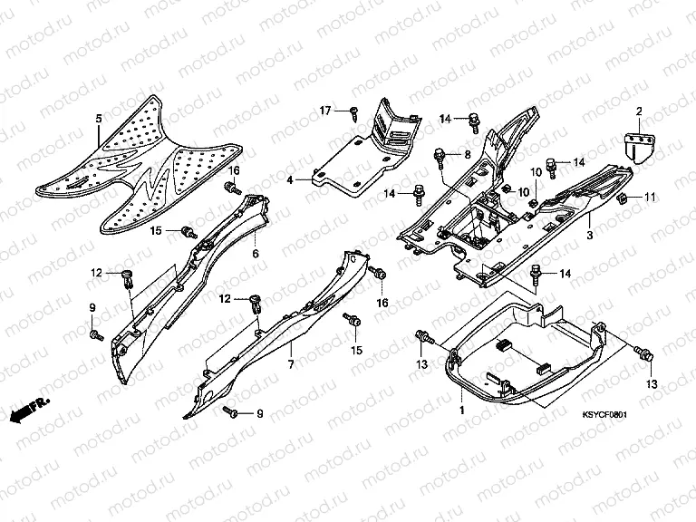 F-8-1 FLOOR PANEL (SC1256.8)
