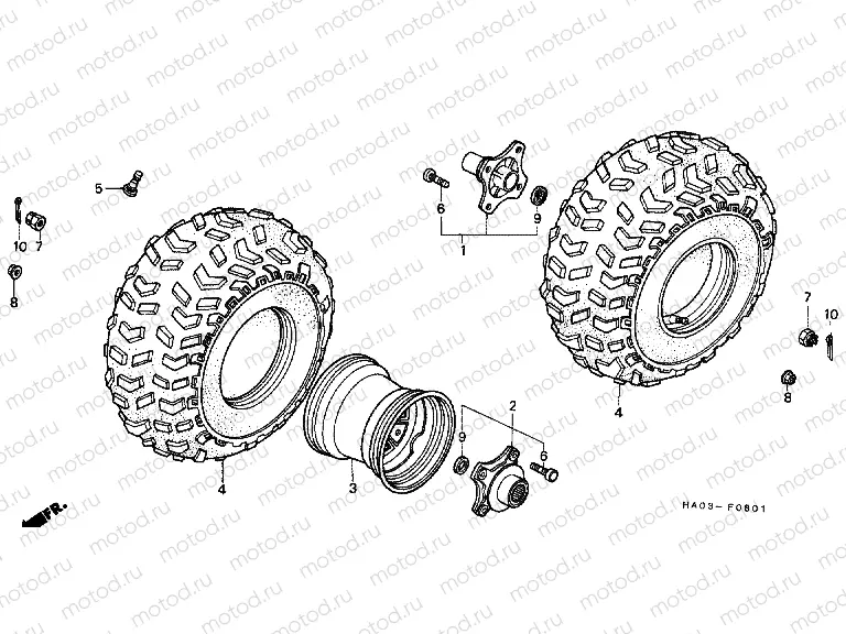 F-8-1 REAR WHEEL (2)