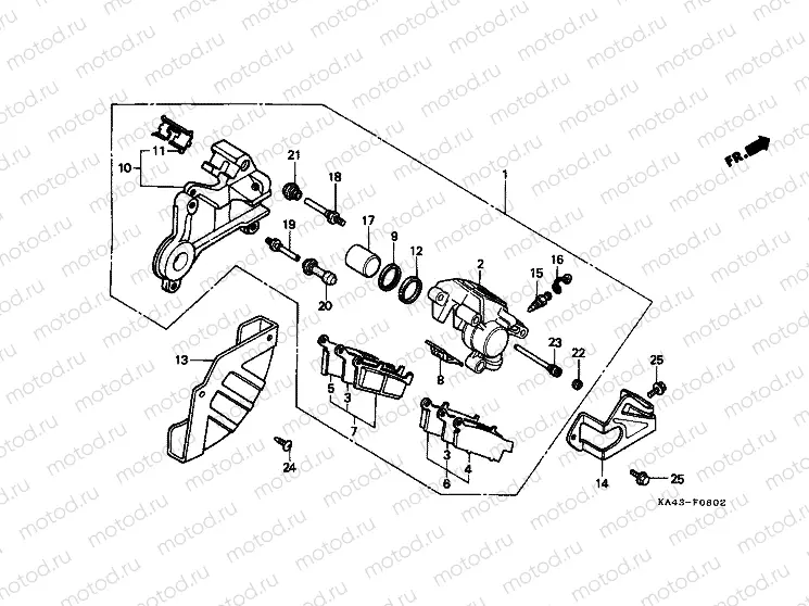 F-8-2 REAR BRAKE PANEL (3)
