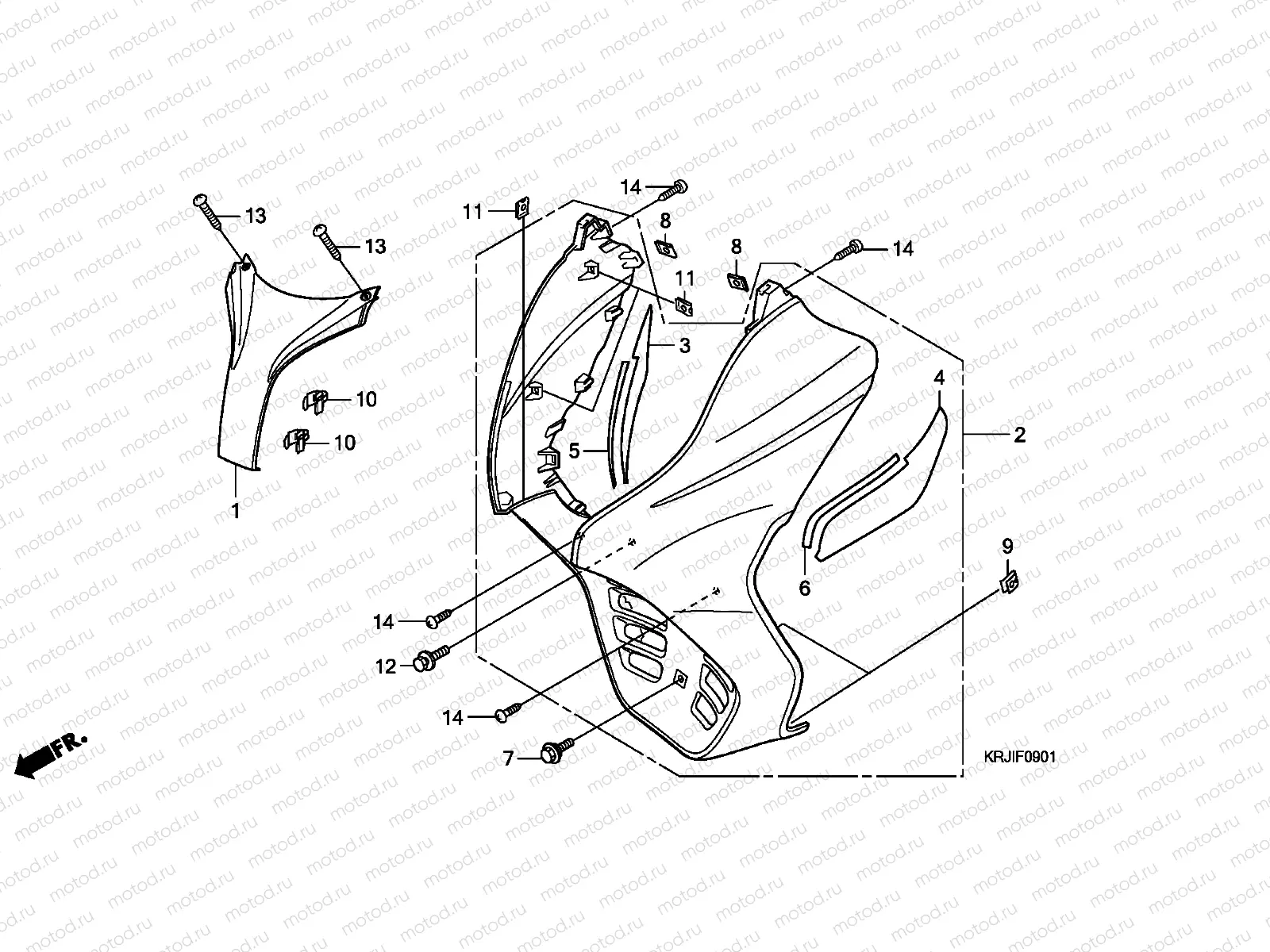 F-9-1 FRONT COVER (FES1257/A7)(FES1507/A7)