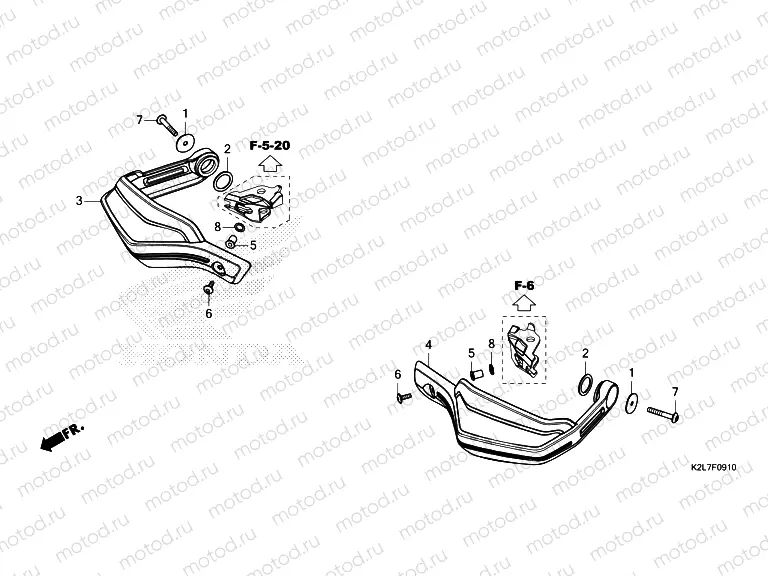F-9-10 KNUCKLE GUARD