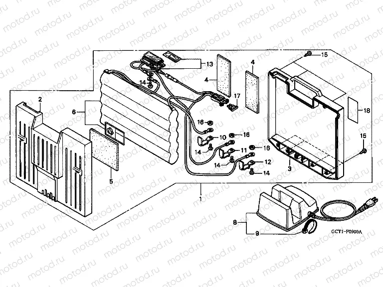 F-9 BATTERY / BATTERY CHARGER