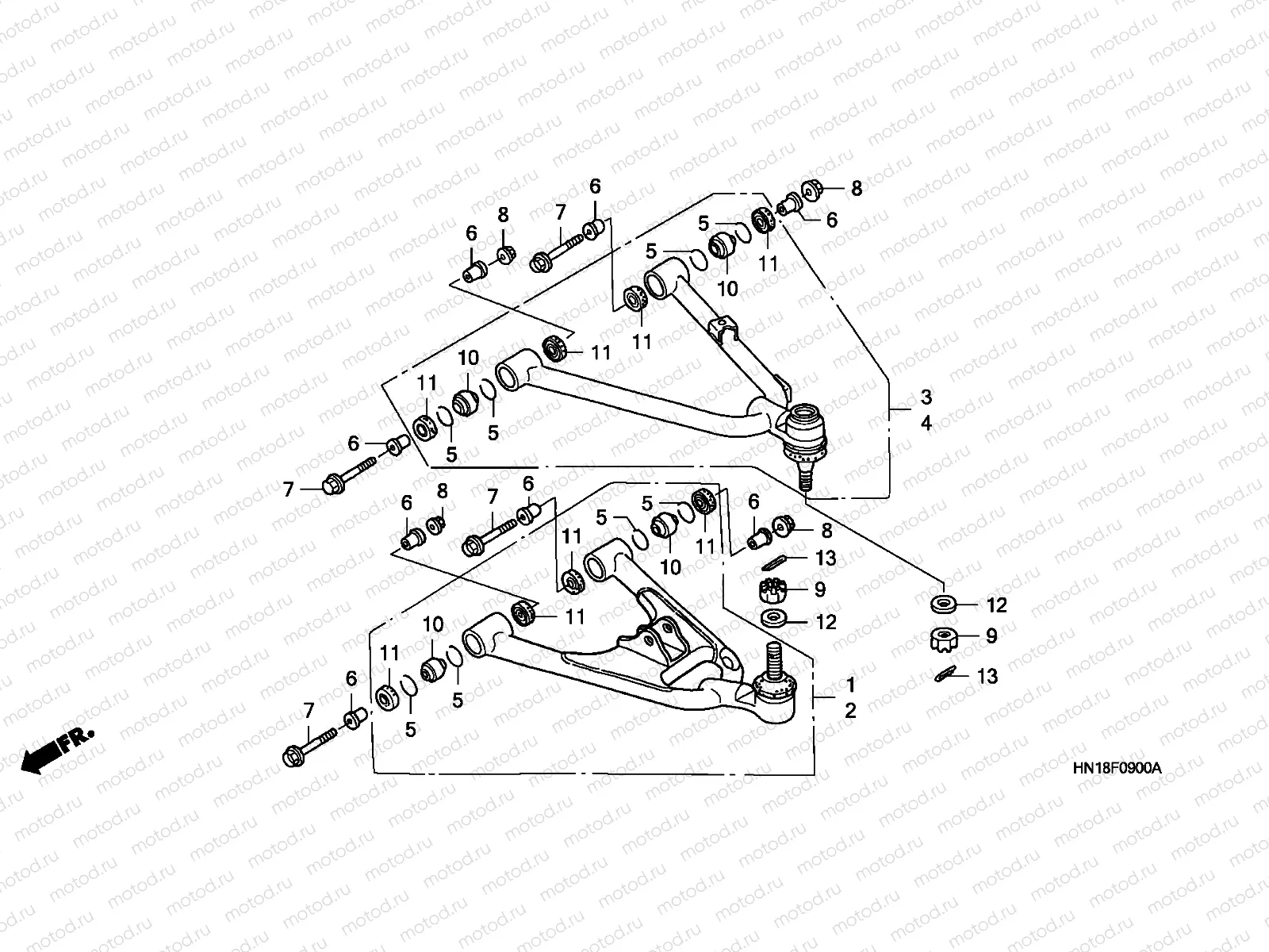 F-9 FRONT ARM