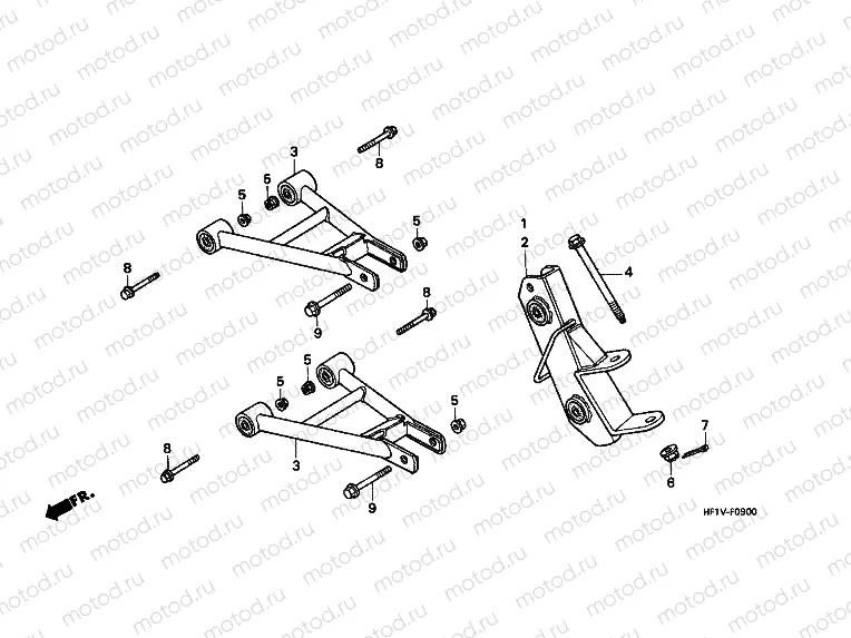 F-9 FRONT ARM