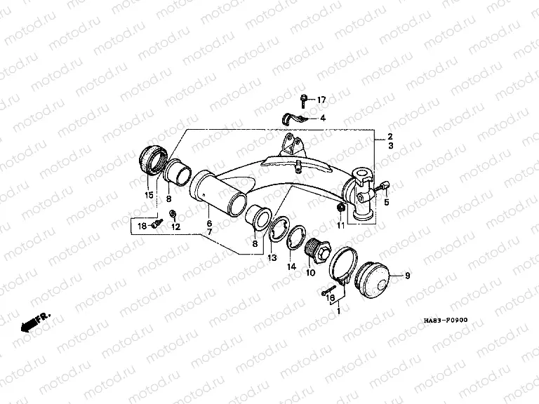 F-9 FRONT ARM